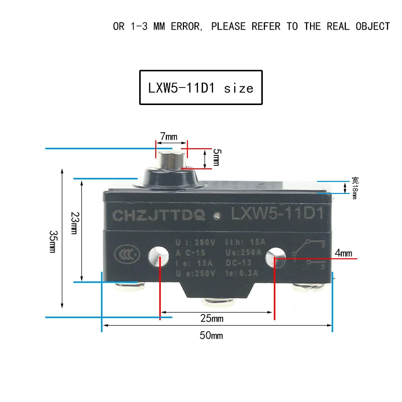 CHZJTTDQ медный точечный ходовой выключатель концевой микро-выключатель LXW5-11G1 G2 G3 2277