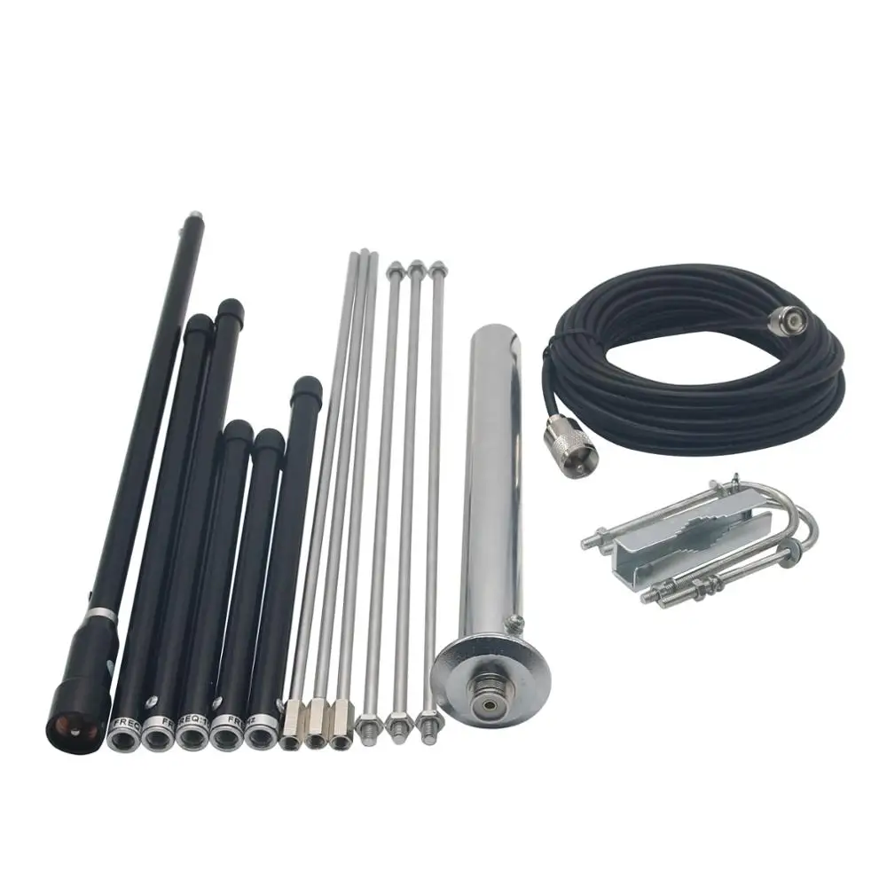 TZT GP NJ Fm Transmitter Antenna 1/4 Wavelength TNC BNC 88Mhz to 108MHz for YF-15B CZE-T251 T501 |