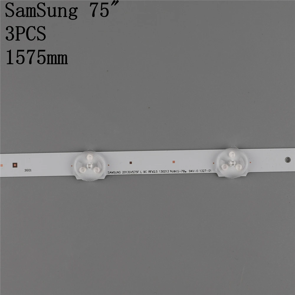 30PCS LED Strip For Samsung 2013SVS75F D2GE-750SCA-R3 D2GE-750SCC-R3 D2GE-750SCB-R3 UN75F7100 UE75F6300 UE75F6400 UE75F6470