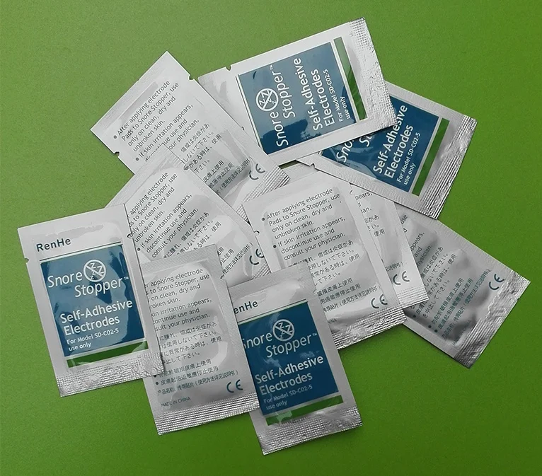 50 10packs от храпа электродные подушечки самоклеящиеся электроды паста аппарат для