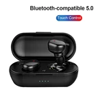 Беспроводные наушники Y30 TWS, совместимые с Bluetooth, игровая гарнитура 5,0, базовые наушники с зарядным чехлом, микрофон
