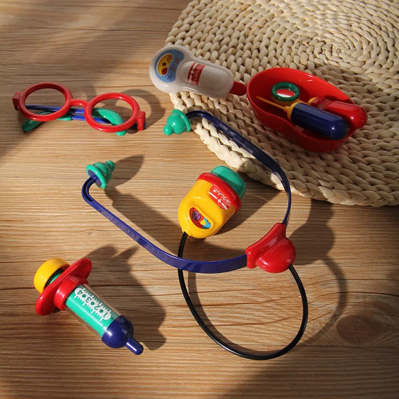 

Детский игровой набор Toyroyal, набор игрушек для врача, пластиковые ролевые игры, обучающие игрушки для детей, подарок