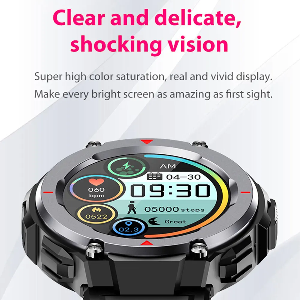 

2021 New Sports Smart Watch Fitness Tracker Heart Rate 1.28 Inch Screen Conmunication Pedometer For Android And IOS SmartWatch