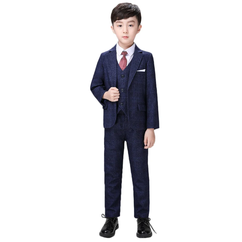 Свадебный костюм для мальчиков детский формальный выступлений цветочный