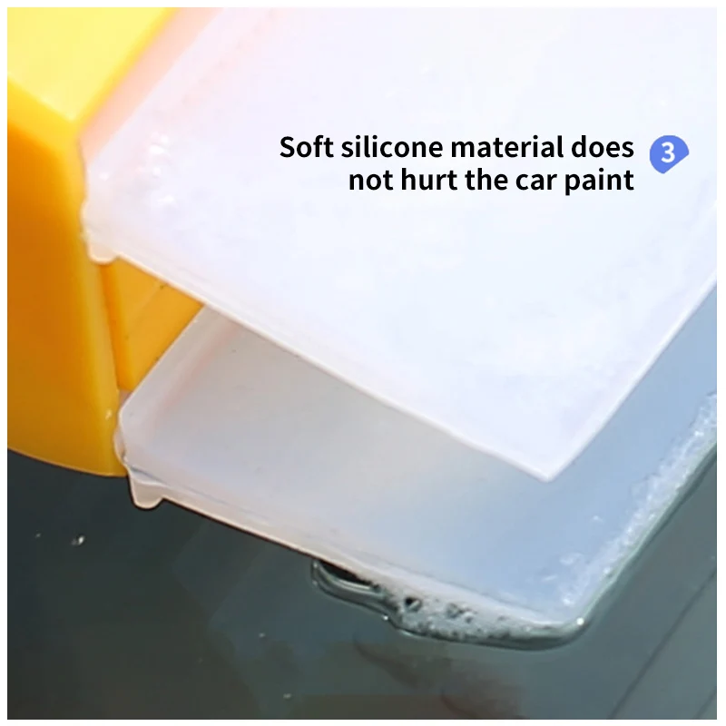 

Onever Soft Silicone Wear-Resistant And Durable, Long Service Life On The Glass Surface Suitable For Cars Windshield Offices