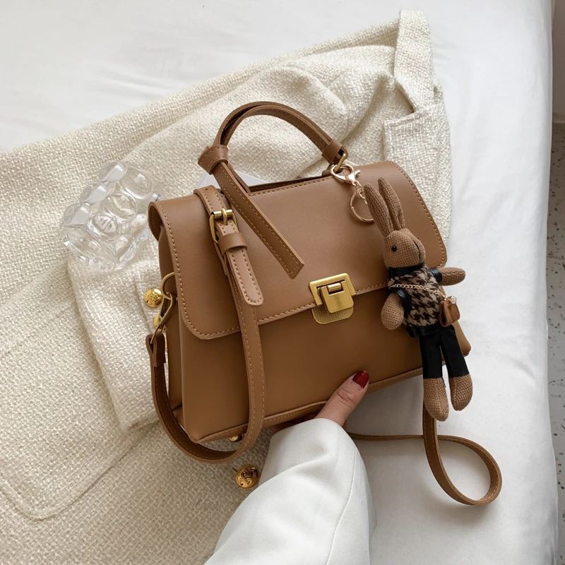 

Large Capacity Leather Women Shoulder Bags for Women 2021 New Female Small Shoulder Bag Vintage Crossbody Bag Sac De Messager
