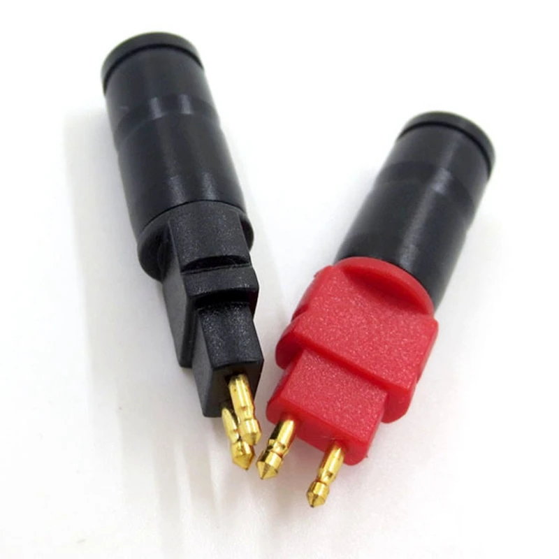 2 пары Позолоченные штырьки для наушников разъем кабеля металлический HD650 HD600 HD580