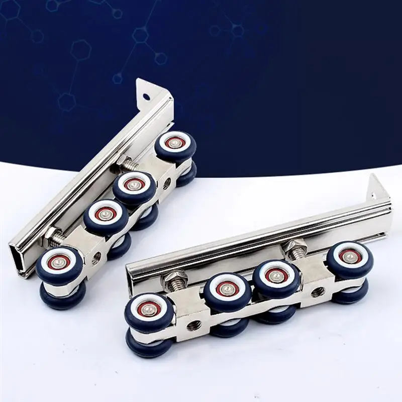 2 шт./компл. для раздвижных дверей 4/8 колеса дома комнаты деревянная дверь висит