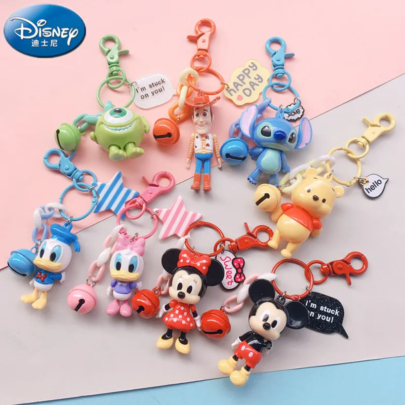 Мультяшные Микки Disney Минни Дональд утка Винни-Пух История игрушек ключи звенья
