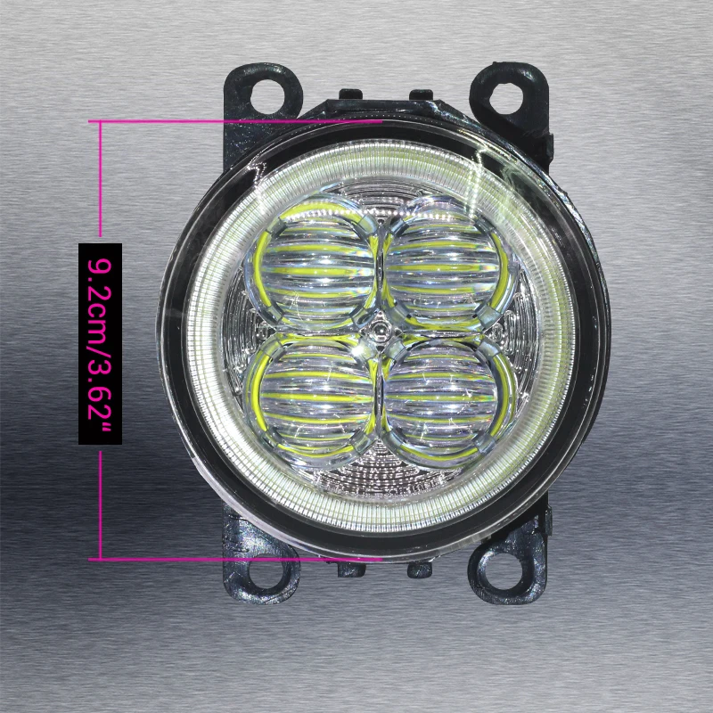 Cawanerl 2 шт. автомобиль светодиодный светильник передние противотуманные фары
