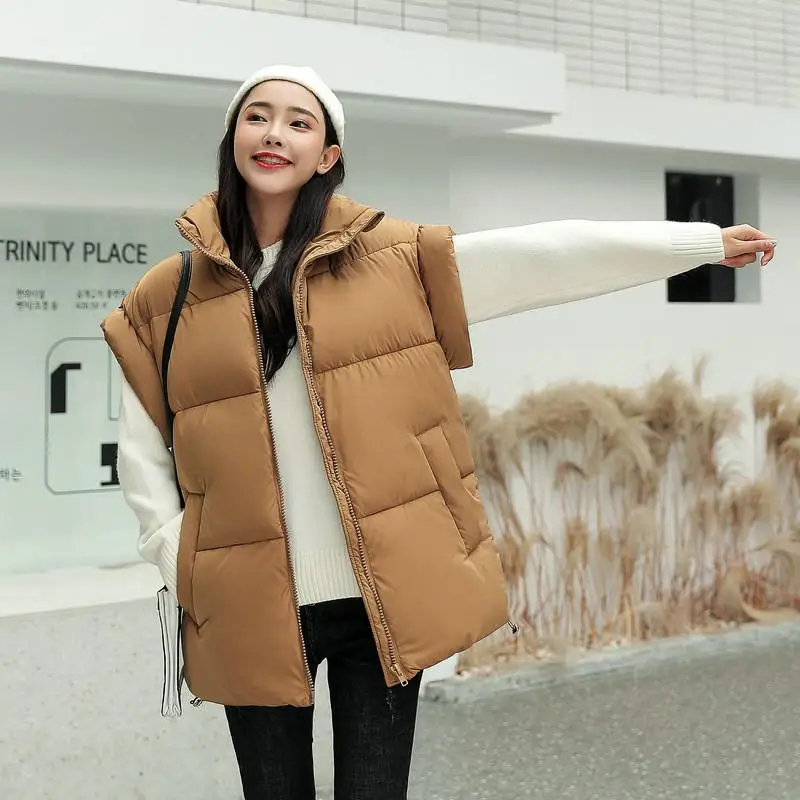 Модное платье жилет женская куртка Mujer Chaqueta Свободные теплые женские зимние