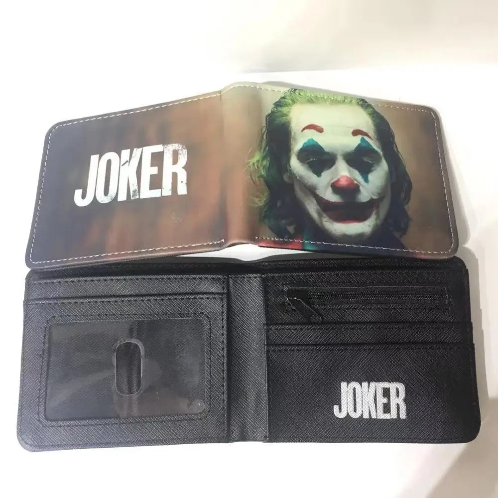 Joker кошельки Горячая новинка стильный кожаный кошелек мультфильм комиксы