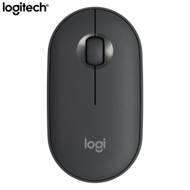 Logitech Pebble Mini тонкая 1000DPI 3 кнопки высокая точность беспроводная Bluetooth бесшумная