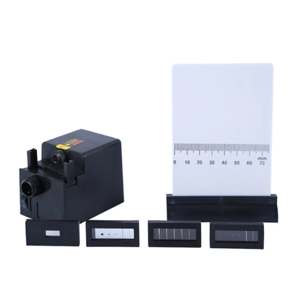 Микрофизический оптический наблюдатель Демонстратор интерференции света и дифракции единственной щели Пара щелей