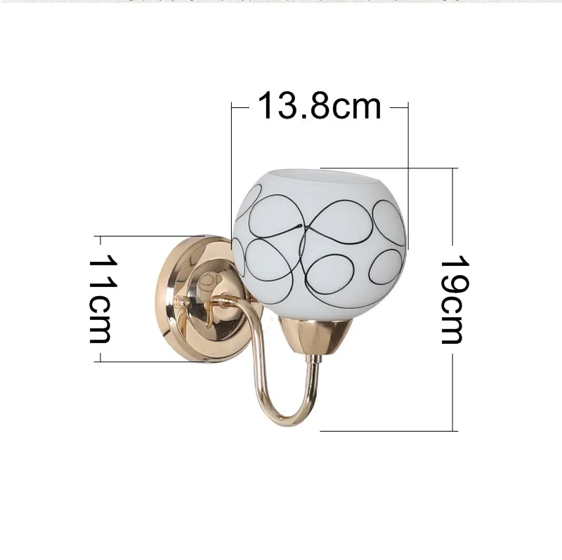 

New Modern style Wall Lamp bedroom living room lights Sconces Indoor Stair Light Fixture LED27