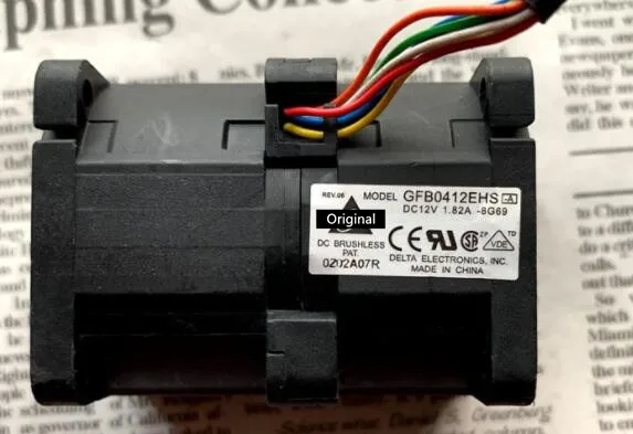 Оригинальный новый 100% рабочий вентилятор 12 в а GFB0412EHS для - Цена: 660.01