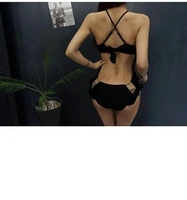 2021 new bikini one piece swimsuit womens hot spring sexy fashion cover belly slim