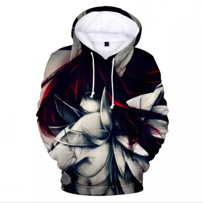

3D Printing Hoodies New Tokyo Ghoul Men Women Sweatshirt Harajuku Boys Sweatshirts 3D Anime Hoodie Tokyo Ghoul Pullovers Top 3D
