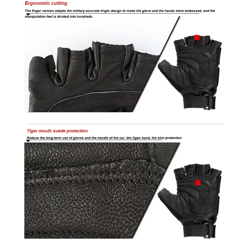 

Tactical Gloves Men Military Army Training Half Finger Gloves Outdoor Combat Airsoft Paintball Hard Knuckle Fingerless Gloves