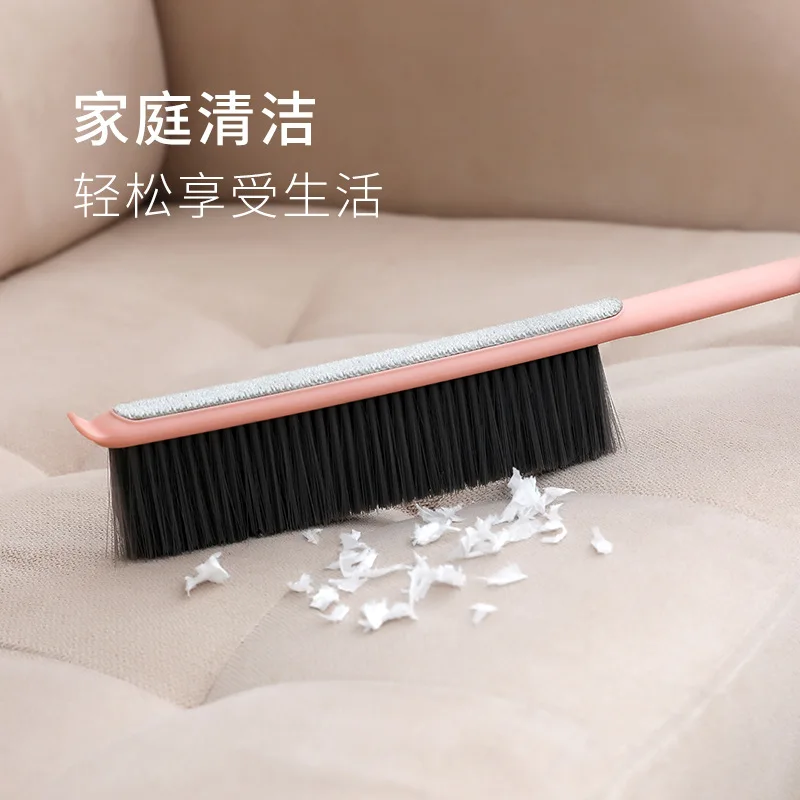 

Щетка для подметания домашней кровати для удаления пыли и очистки с длинной ручкой и мягкой щетиной, Электростатическая щетка для удаления пыли
