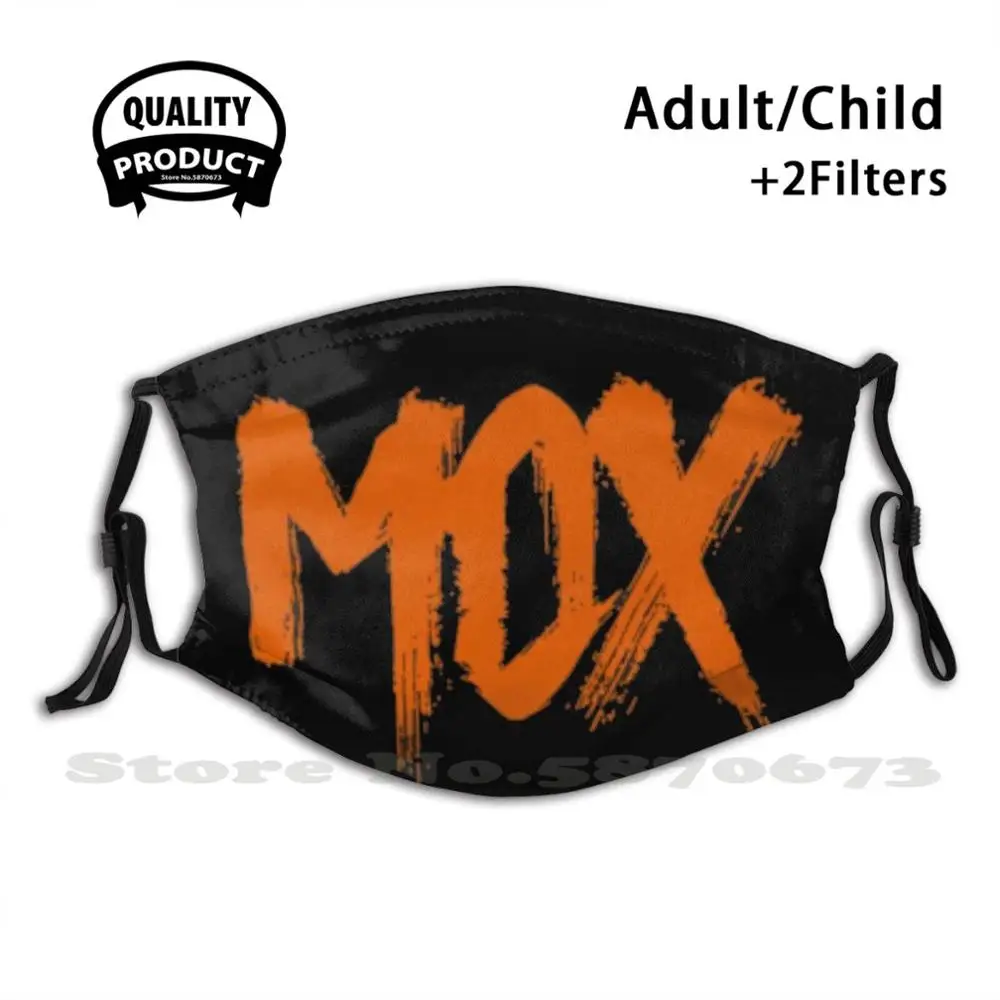 Mox Апельсиновая распылительная краска модный Забавный дизайн черные