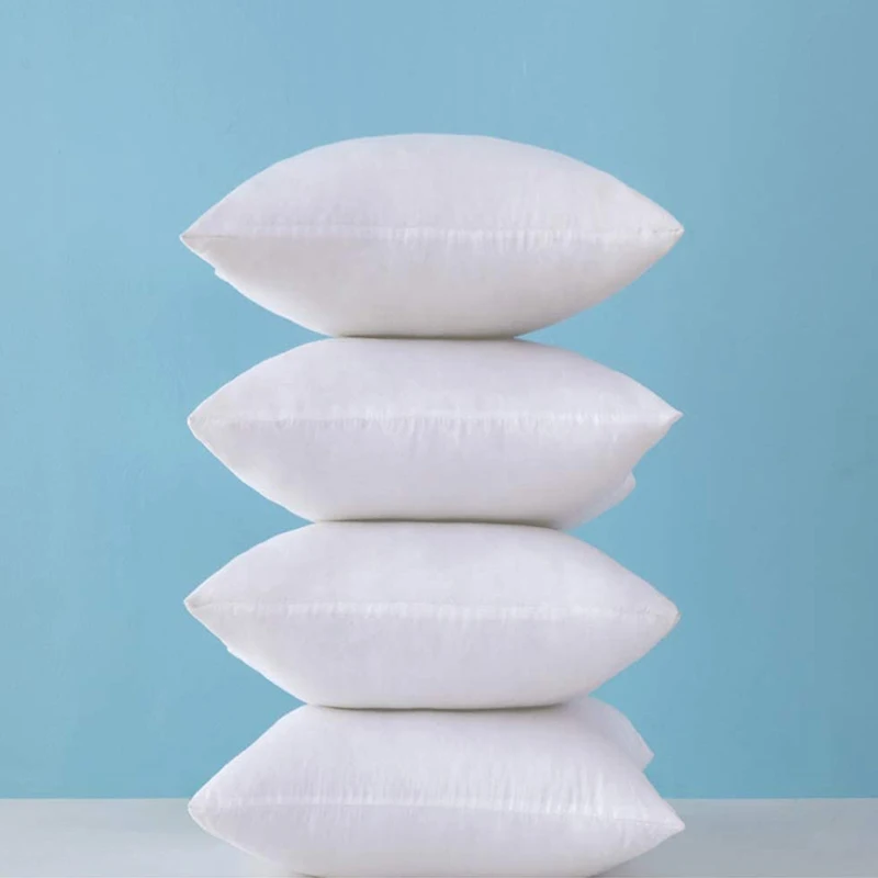 

1PC Standard Pillow Cushion Core Cushion Inner Filling Soft Throw Seat Pillow interior Car Home Decor White 40X40CM 45X45CM 36