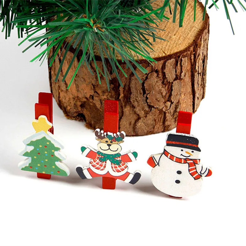 6 шт. новогодние и Новогодние украшения для ёлки | Дом сад