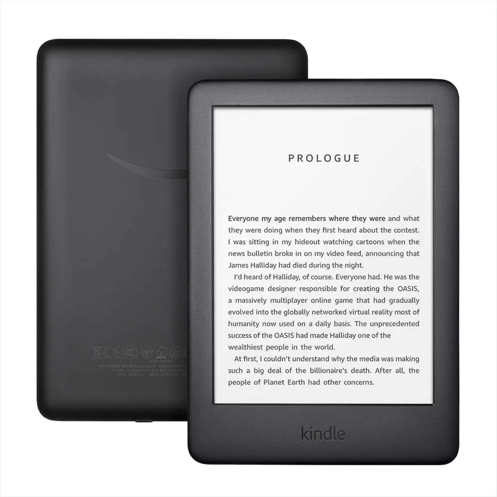 Новый все новые Kindle черный 2021 версия теперь со встроенным спереди светильник Wi Fi