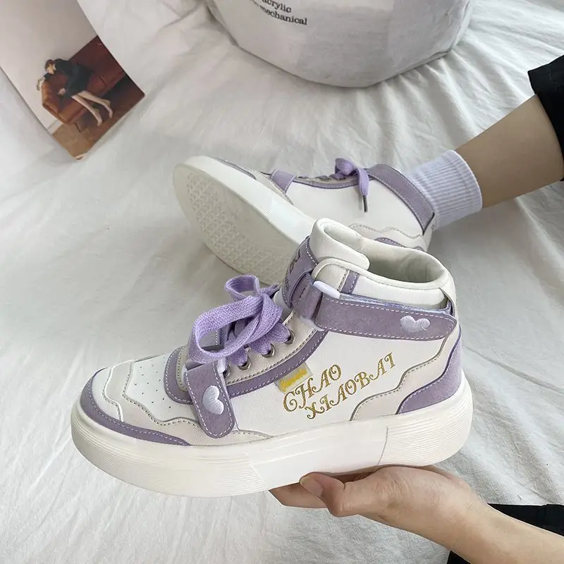 

Deeptown Women's Sneakers Sports Shoes Kawaii Lolita Fashion Harajuku Flats Casual Cute 2021 Spring Tennis Running Dropshipping