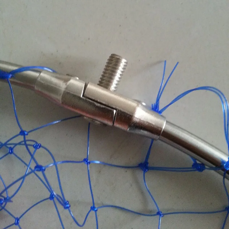 Крепкая леска диаметром 50 см рыболовная сеть из нержавеющей стали круглая