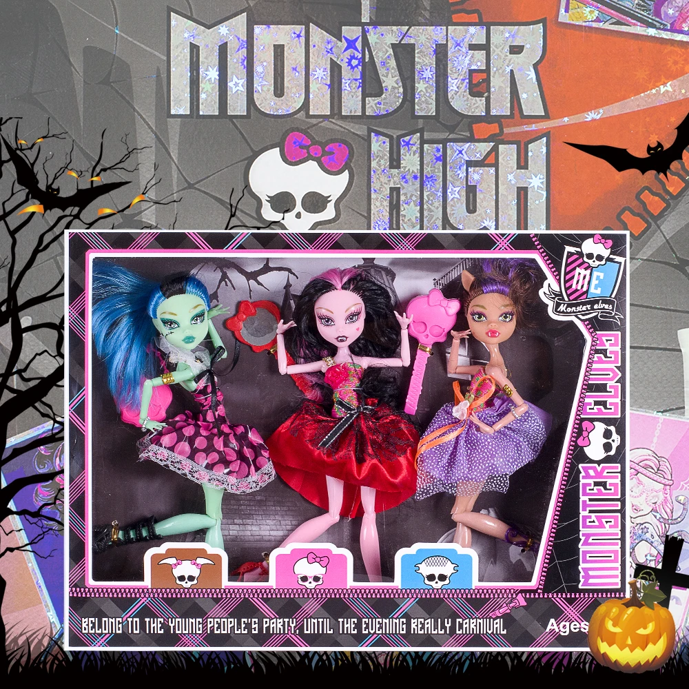 11 активных суставов 30 см модная Кукла монстра школьные куклы для девочек подарок