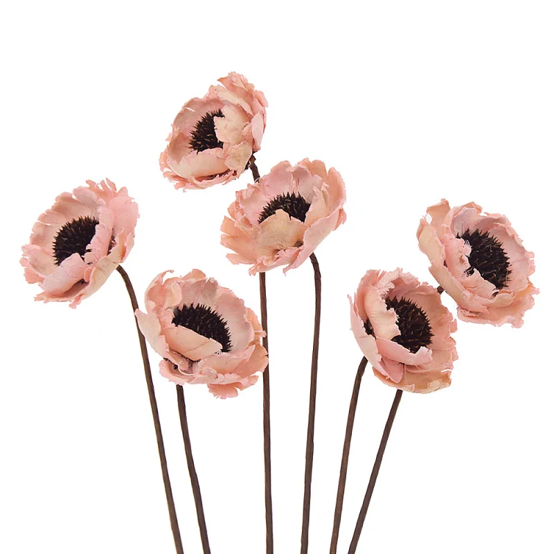 1 ветка натуральный сушеный цветок растительный украшение для дома в европейском