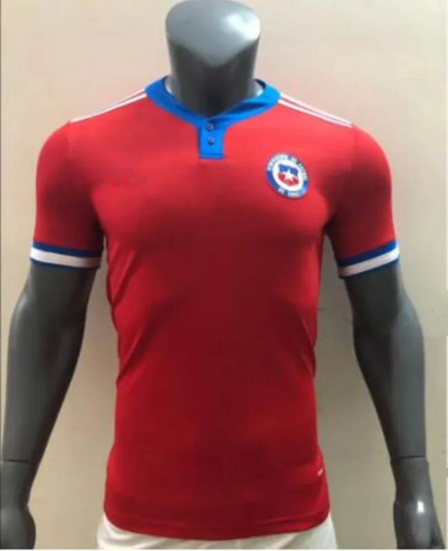 

21 22 Chile Soccer jersey 2022 world Cup Home Red away shirt A.VIDAL VALDIVIA ALEXIS Vidal VARGAS MEDEL Match training uniform
