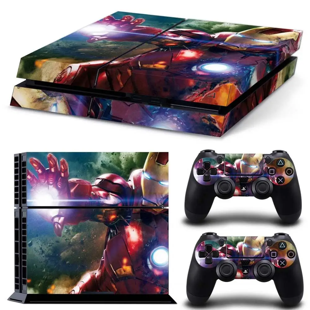For ps4 pro Виниловая пленка наклейка Аксессуары для Ps4 Pro тонкая кожная консоль для sony Playstation 4 Pro консоль наклейки Marvel скины для Ps4pro - Цвет: For ps4 pro