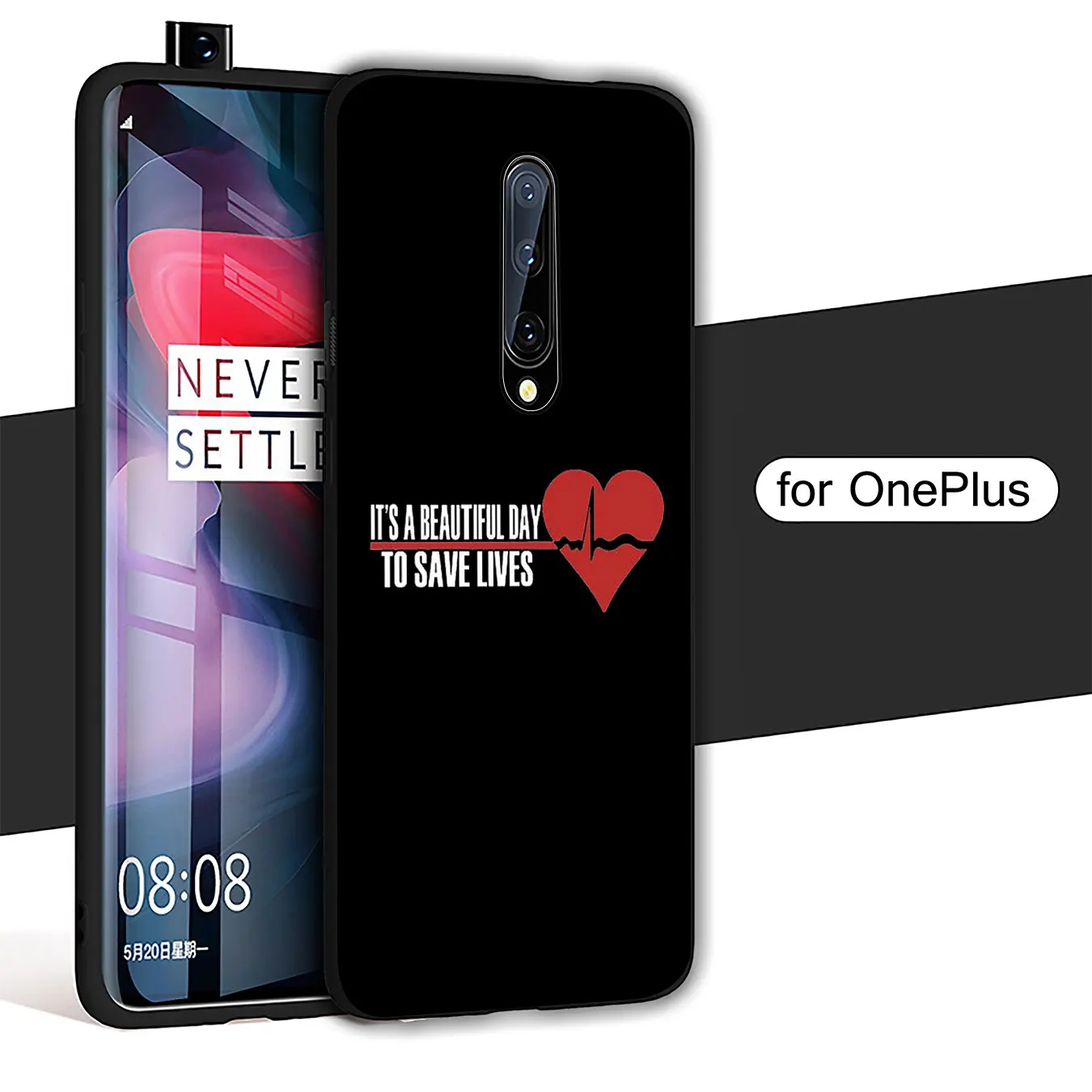 IYICAO American TV Greys Anatomy Nurse doctor Pattern Soft Silicone Phone Case for Oneplus 7T 7 Pro 6 6T 5 5T One Plus |