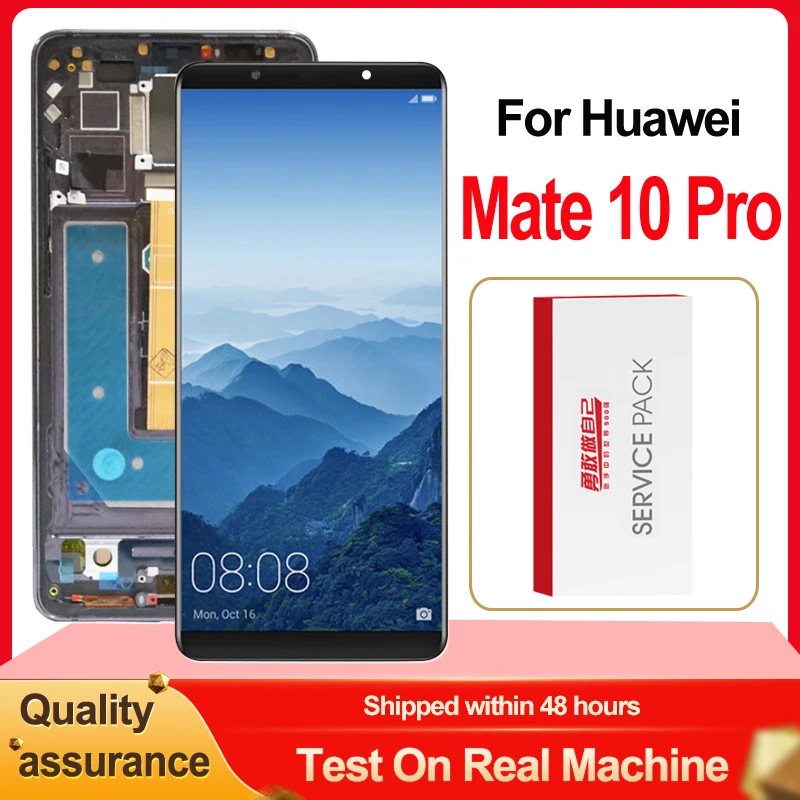 OLED 6 0 &quotдля Huawei Mate 10 Pro дисплей с сенсорным экраном дигитайзер в сборе BLA-L29 BLA-L09