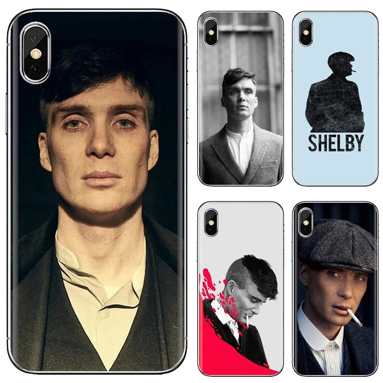 Корпус для Xiaomi poco X3 nfc F2 Pro M3 Mi 5X 6X Max Mix 1 2 2S 3 Mi5 Mi6 Mi3 Mi4 Blinders-гибкий-C-Tommy-Shelby-Peaky |