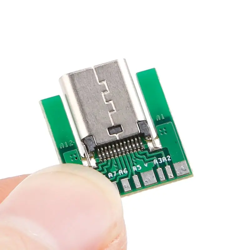 Гнездовой разъем USB 3 1 Type C SMT типа с платой для ПК 24pin Прямая поставка | Электронные