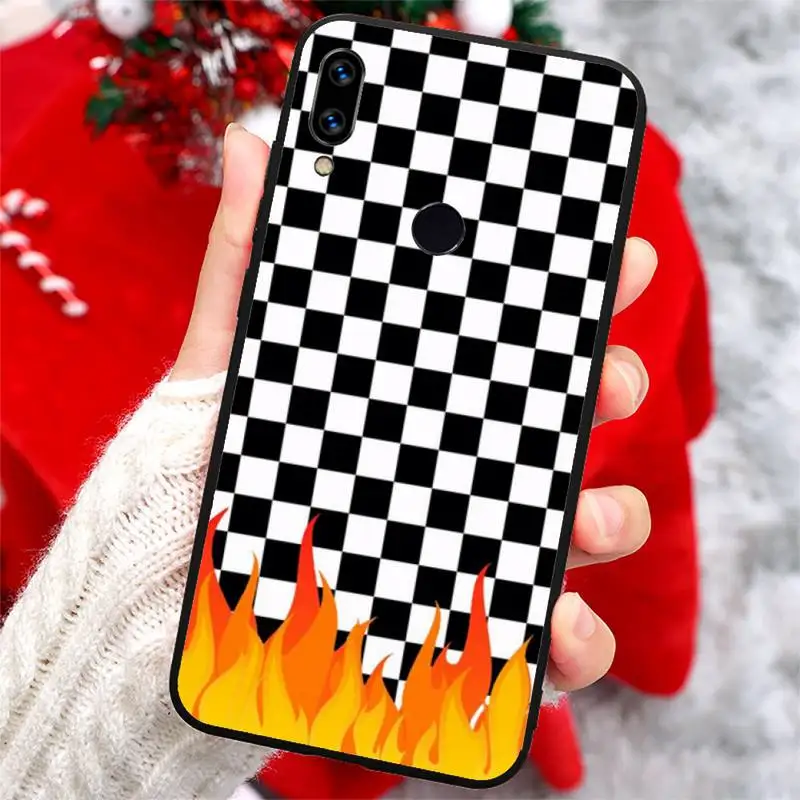 

Fashion Fire Flame Phone Case For Xiaomi Redmi note 7 8 9 t k30 max3 9 s 10 pro lite