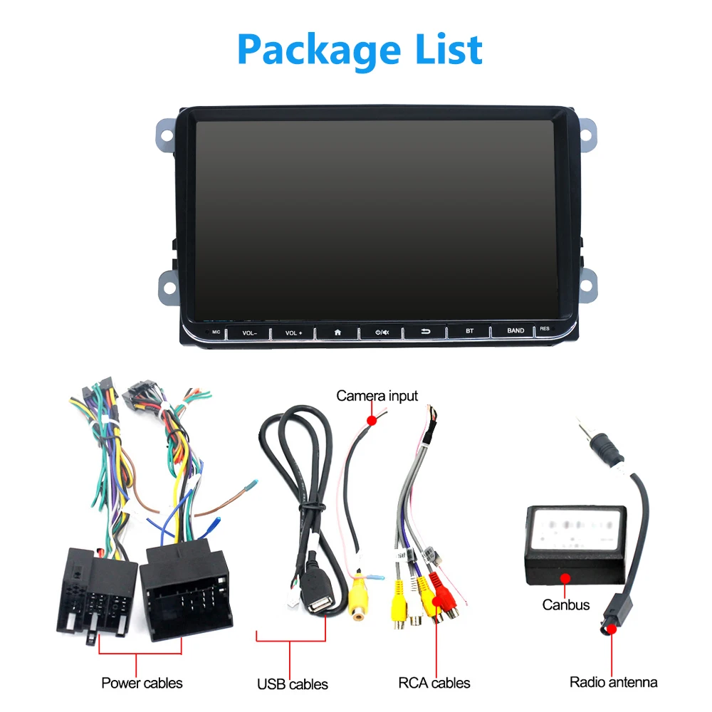 

Essgoo Window 9'' Autoradio 2din Car Multimedia Player Car radio For Volkswagen For GOLF For PASSAT For Polo For Tiguan Auto