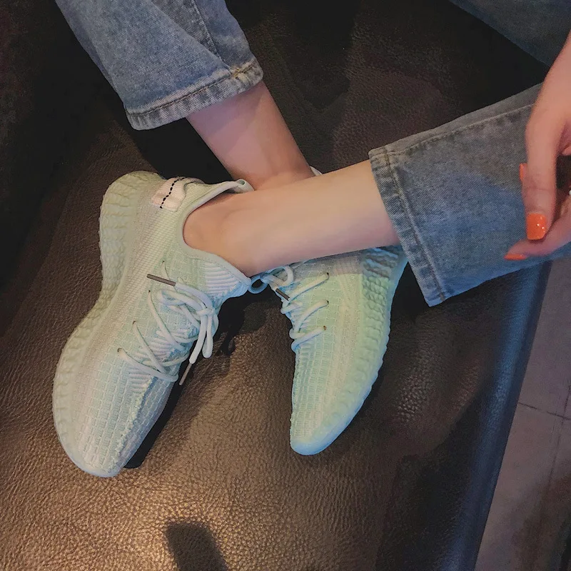 Женская обувь для папы спортивная бега дизайнерская уличная дышащая Спортивная