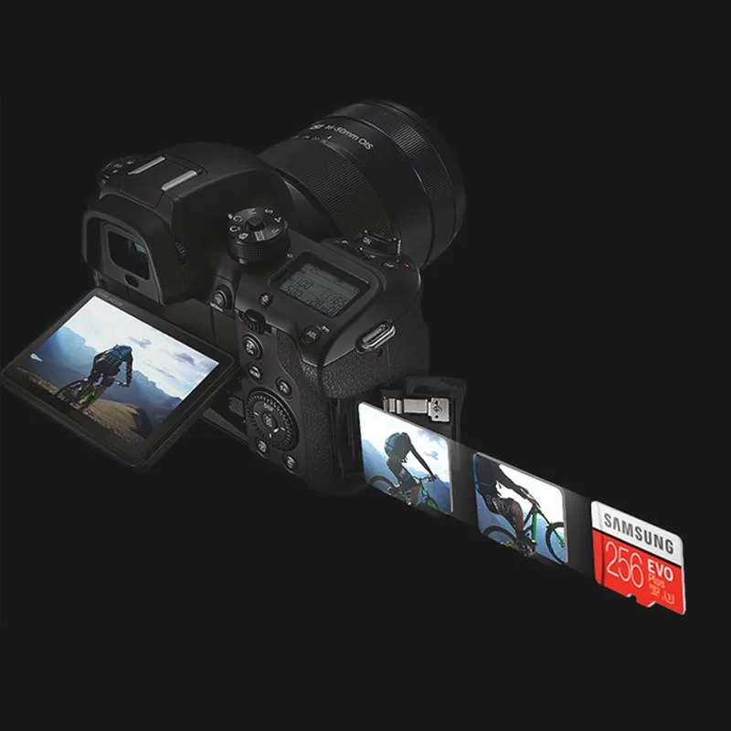 SAMSUNG Микро SD карта высокой скорости EVO Plus 64 ГБ класс 10 U3 4K карта памяти 128 ГБ Флэш-карта памяти 256 ГБ микросхема sd-карт памяти.