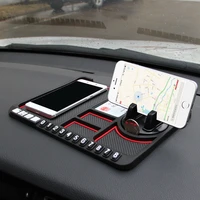 new car anti slip mat mobile phone holder mat multi function instrument panel storage pad can be placed mobile phone glasses