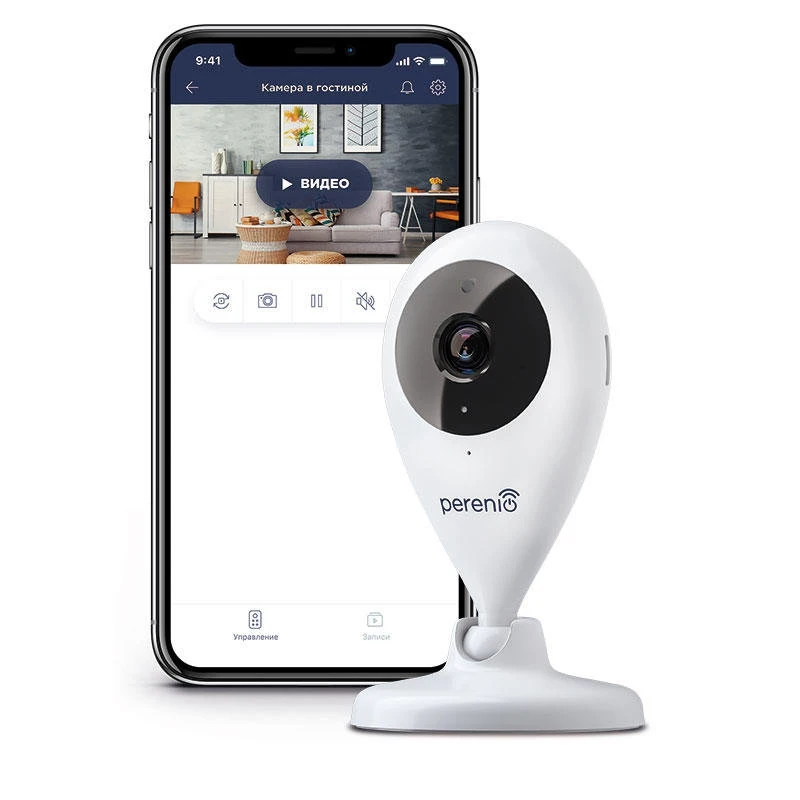 Стационарная Wi-Fi-камера Perenio PEIFC01 | Безопасность и защита