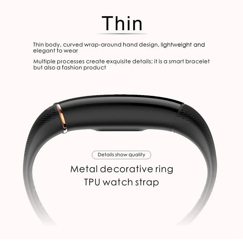 

Smart Bracelet for Men Women Heart Rate Blood Pressure Blood Oxygen Monitoring Secientific Sleep Fitness Smart Watches