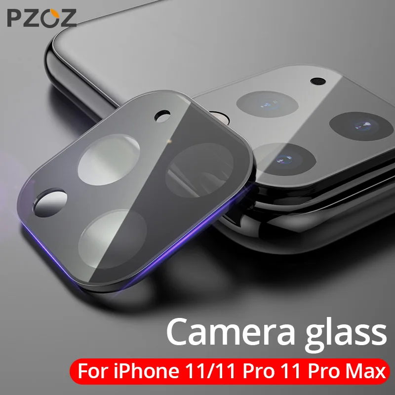 Стекло объектива камеры PZOZ 0 15 мм для iPhone 11 Pro X XS Max Защитная пленка мобильный