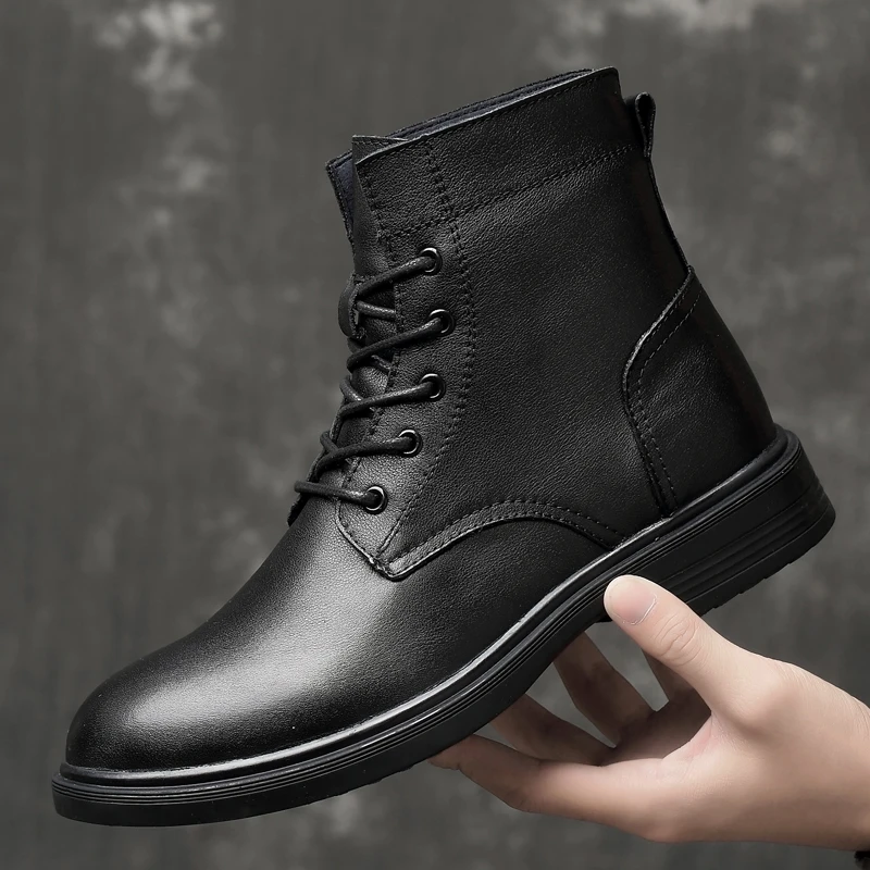 

Mens Casual Boots Shoes Men Casual Mens Leather Sneakers Sneaker Causal For Men's Fashion Boots 2020 Shoe Man Sports