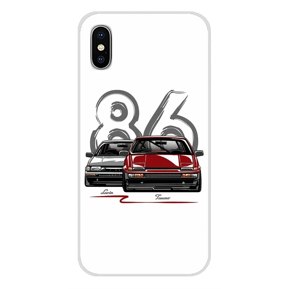 Аксессуары чехлы для телефонов Xiaomi Redmi 4A S2 Note 3 3S 4 4X 5 Plus 6 7 6A Pro Pocophone F1 HKS Japan AE86