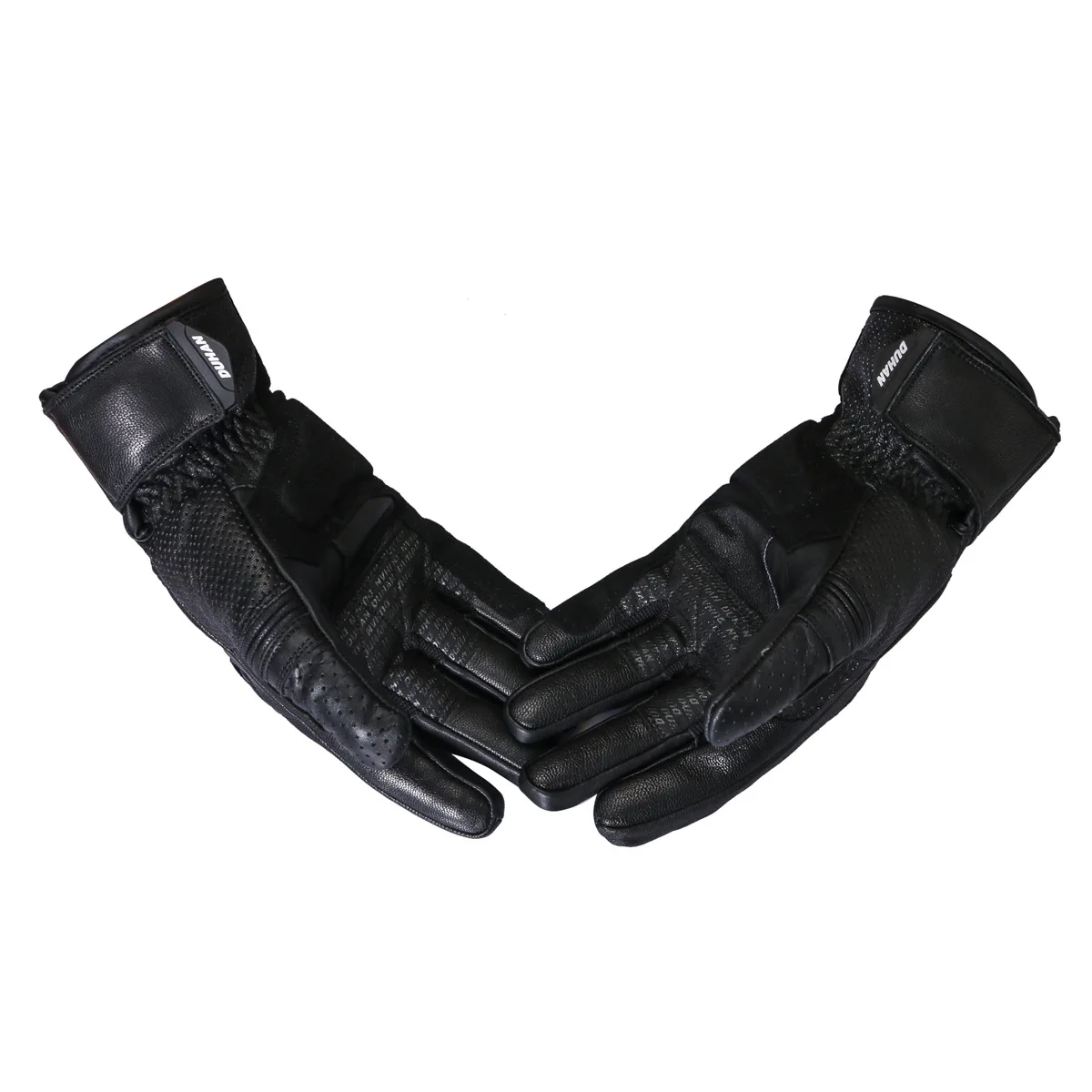 

DUHAN Motorcycle Gloves Genuine Sheepskin Leather Men Motorbike Full Finger Gloves Retro Motocross Moto Gloves Guantes Moto