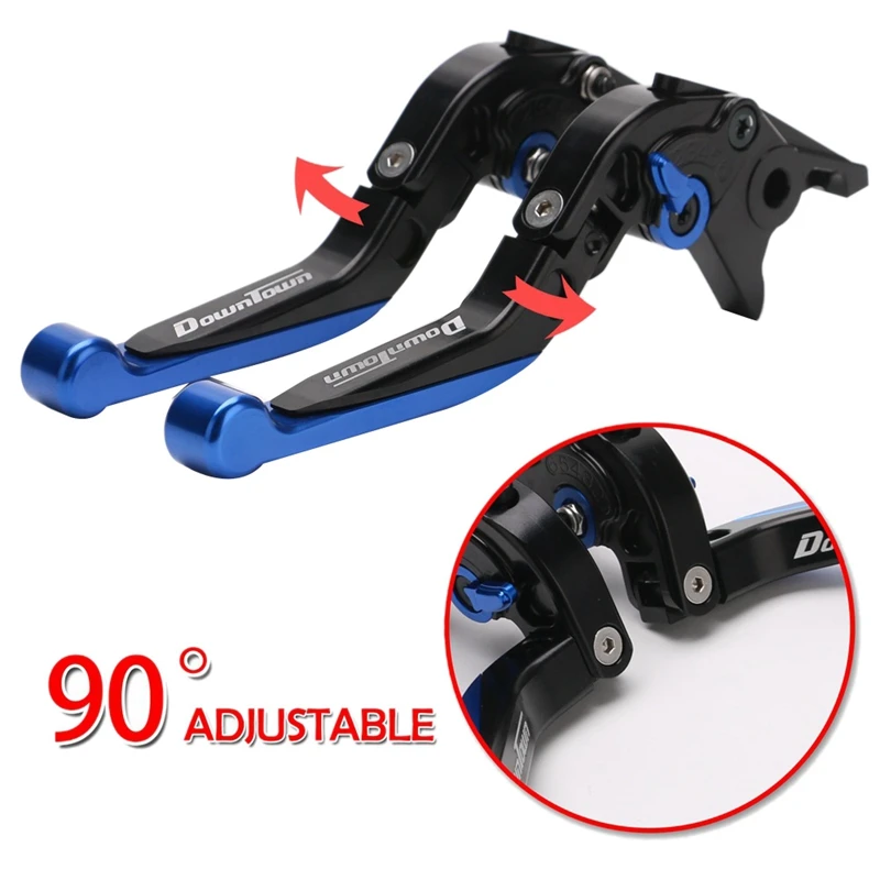 Motorcycle Accessories Folding Extendable CNC Moto Brake Clutch Levers for KYMCO DownTown 350 300I 125/200/300/350 | Автомобили и